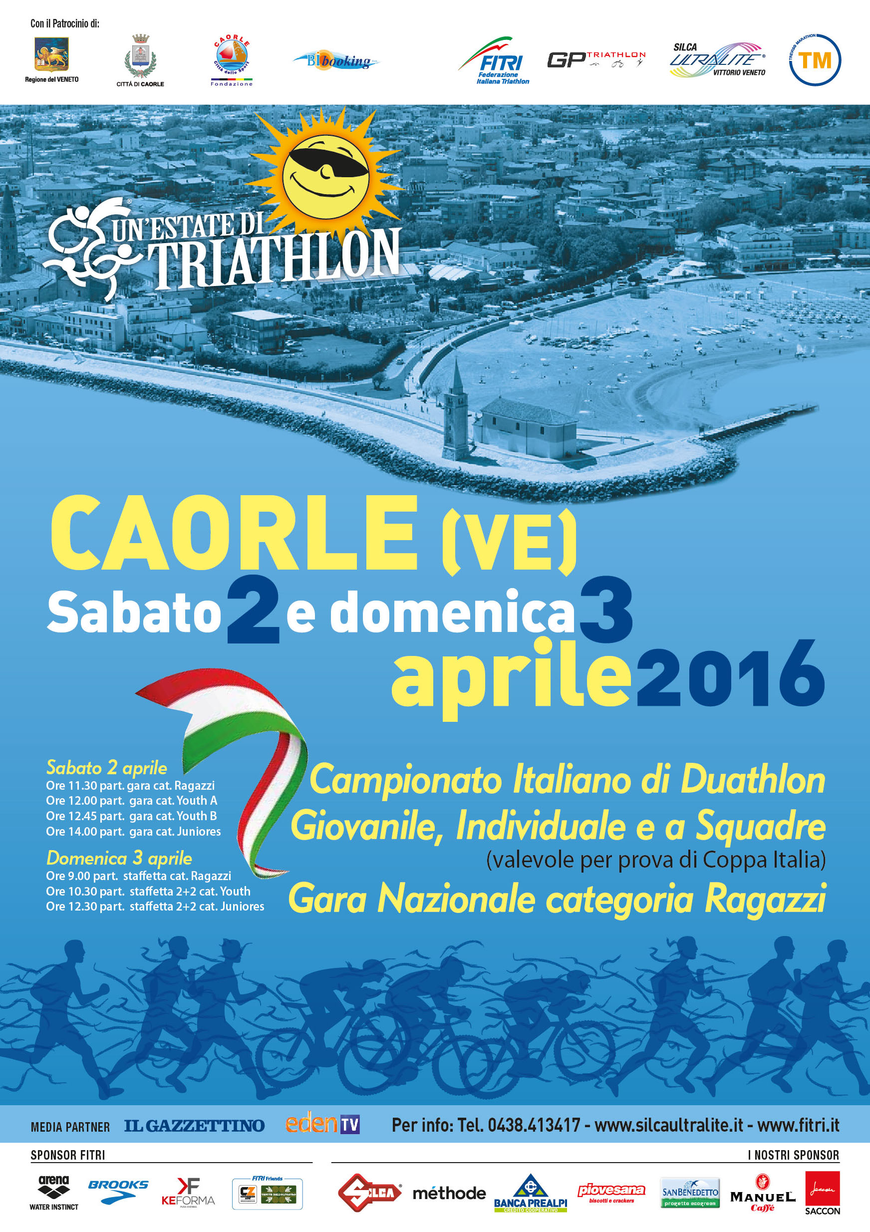 Campionato Italiano di Duathlon giovanile, individuale e a squadre (valevole per prova di Coppa Italia)