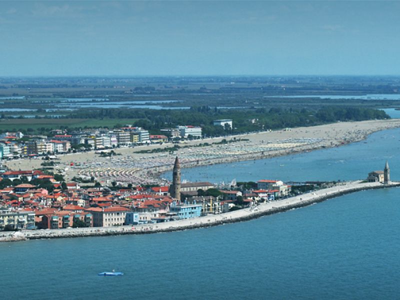 Vista aerea di Caorle