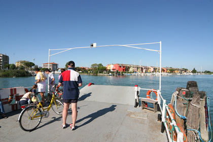 The ferry Caorle